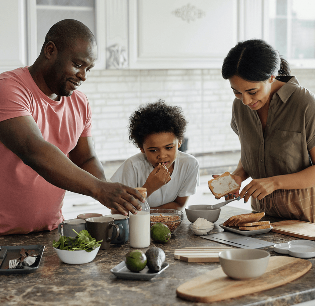 Meditacion niños cocina